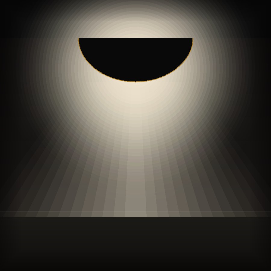 Plateau Flush Mount — view 2