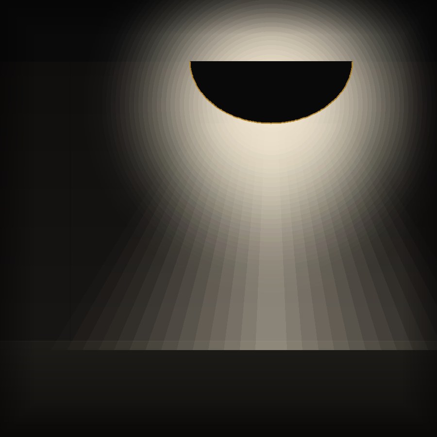 Plateau Flush Mount — view 3